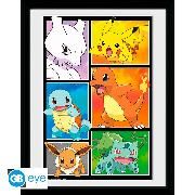 Produktbild: POKEMON - Framed print "Comic panel" (30x40) x3