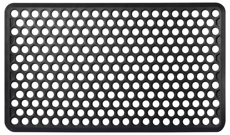 Produktbild: TRU COMPONENTS ESD-Matte Schwarz (L x B x H) 700 x 400 x 10mm