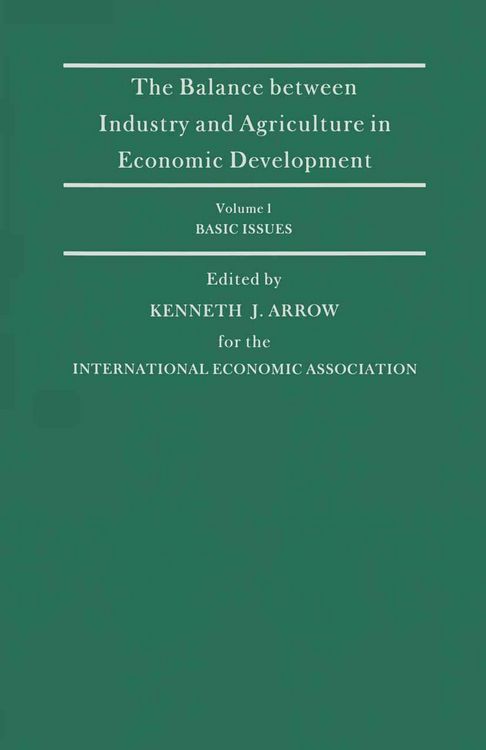 Produktbild: The Balance Between Industry and Agriculture in Economic Development