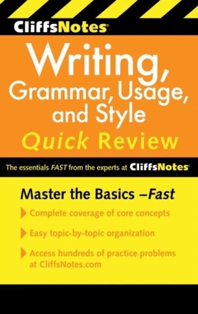 Produktbild: CliffsNotes Writing: Grammar, Usage, and Style Quick Review, 3rd Edition