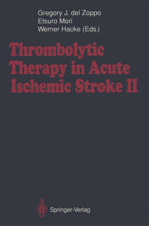 Produktbild: Thrombolytic Therapy in Acute Ischemic Stroke II