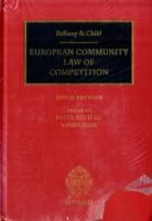 Produktbild: Bellamy and Child: European Community Law of Competition
