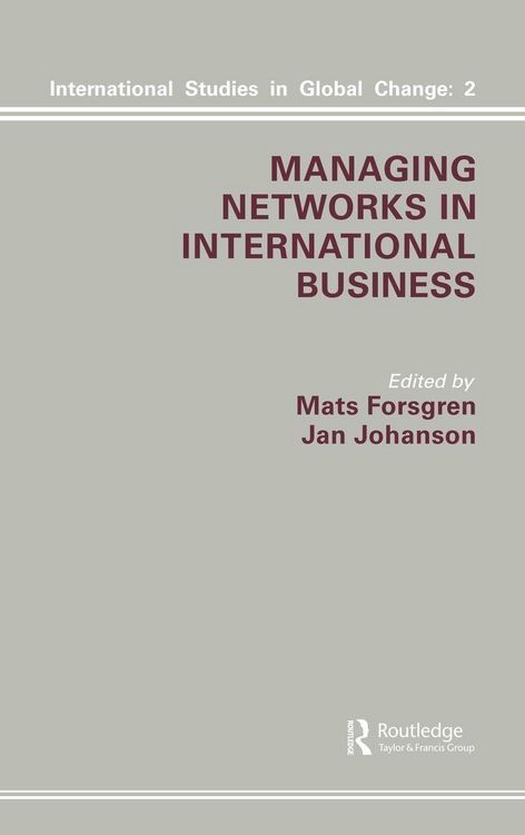 Produktbild: Managing Networks in International Business