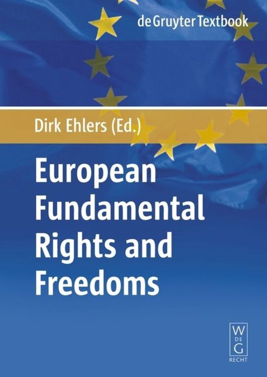 Produktbild: European Fundamental Rights and Freedoms