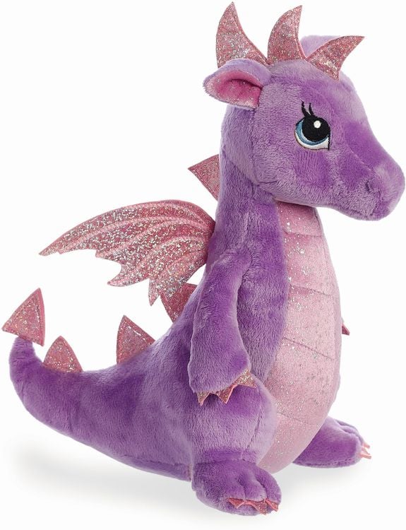 Aurora World Sparkle Tales Larkspur Drache lila 30 5cm kaufen Spielwaren Thalia