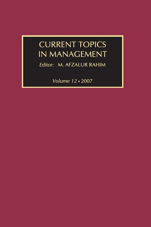 Produktbild: Current Topics in Management