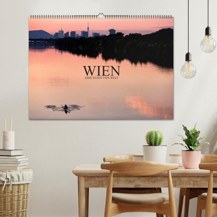 Produktbild: WIEN - EINE STADT VON WELT (Wandkalender 2026 DIN A2 quer), CALVENDO Monatskalender