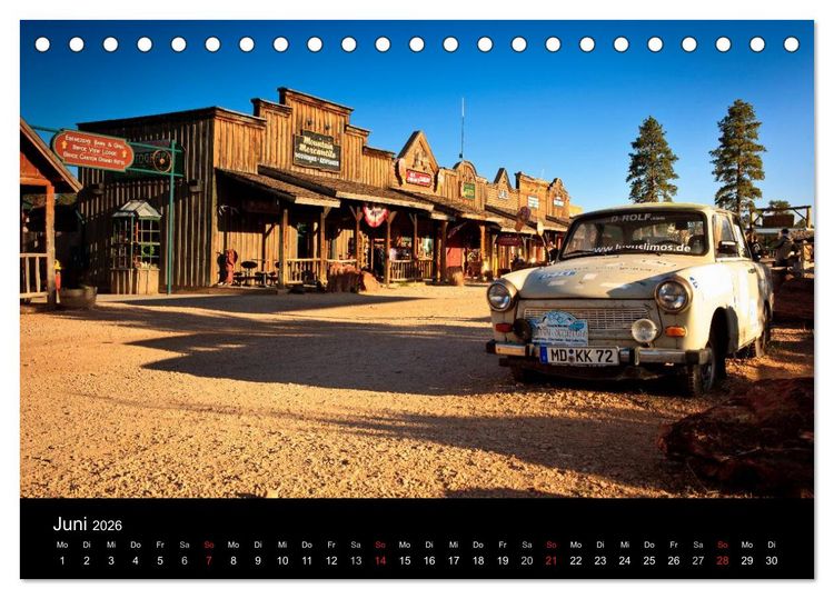 Produktbild: USA Southwest & Hawaii (Tischkalender 2026 DIN A5 quer), CALVENDO Monatskalender