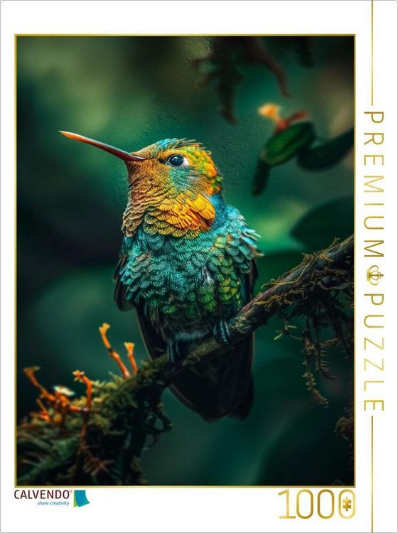 Produktbild: CALVENDO Puzzle Kolibri | 1000 Teile Lege-Gr&ouml;&szlig;e 64x48cm Foto-Puzzle f&uuml;r gl&uuml;ckliche Stunden