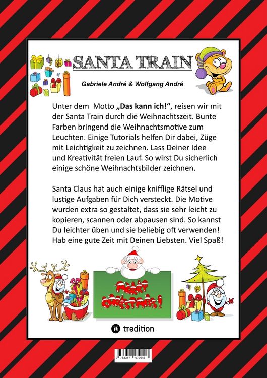 Produktbild: Craftbook - Eisenbahnen - Turtrials - Weihnachtsmotive - Santa Claus - Elch - Elfen - Knifflige R&auml;tsel - Lustige Aufgaben - Christbaum