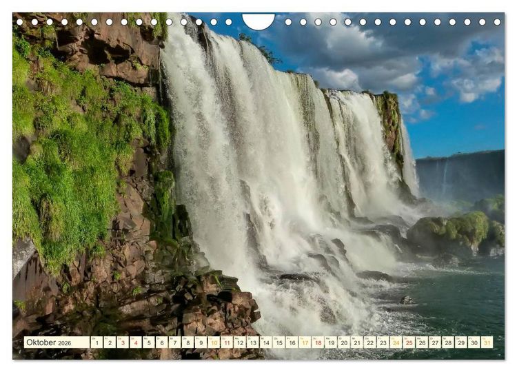 Produktbild: Iguazu Wasserf&auml;lle - S&uuml;damerika (Wandkalender 2026 DIN A4 quer), CALVENDO Monatskalender