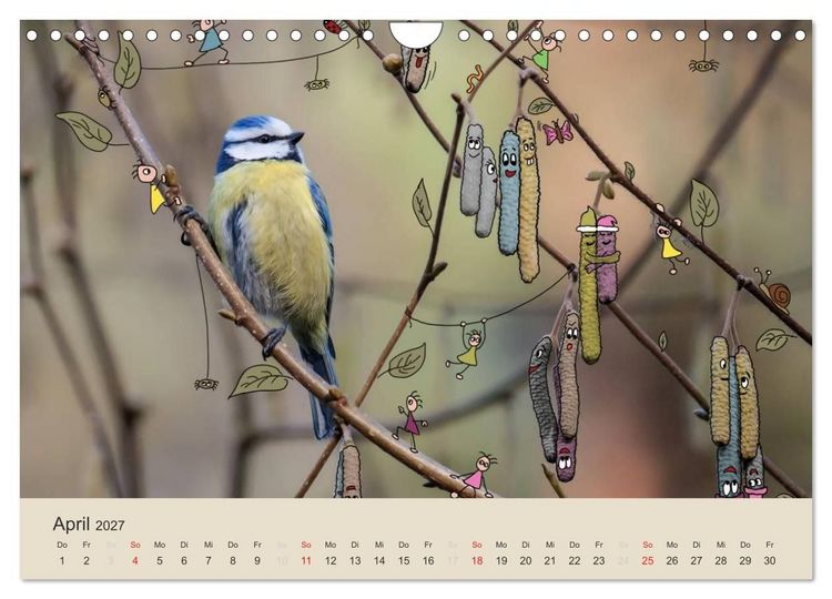 Produktbild: Das Leben der kleinen Pankies (Wandkalender 2027 DIN A4 quer), CALVENDO Monatskalender