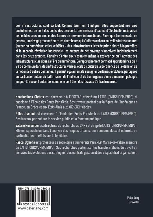 Produktbild: Les m&eacute;tamorphoses des infrastructures, entre b&eacute;ton et num&eacute;rique
