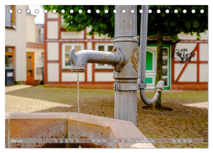 Produktbild: Ein Blick auf Holzminden an der Weser (Tischkalender 2026 DIN A5 quer), CALVENDO Monatskalender