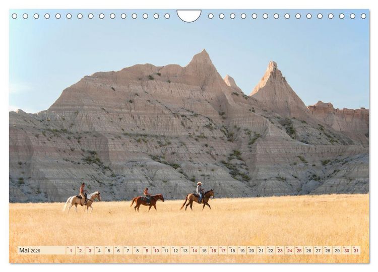 Produktbild: Sioux Im Lande von Sitting Bull (Wandkalender 2026 DIN A4 quer), CALVENDO Monatskalender