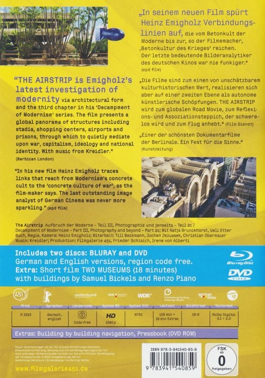 Produktbild: The Airstrip - Aufbruch der Moderne, Teil III (DVD + Blu-ray)