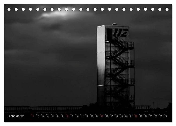 Produktbild: Struktur in Stahl (Tischkalender 2026 DIN A5 quer), CALVENDO Monatskalender