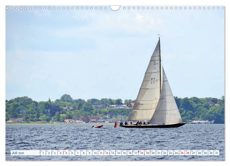 Produktbild: Flensburg Fjord (Wandkalender 2026 DIN A3 quer), CALVENDO Monatskalender