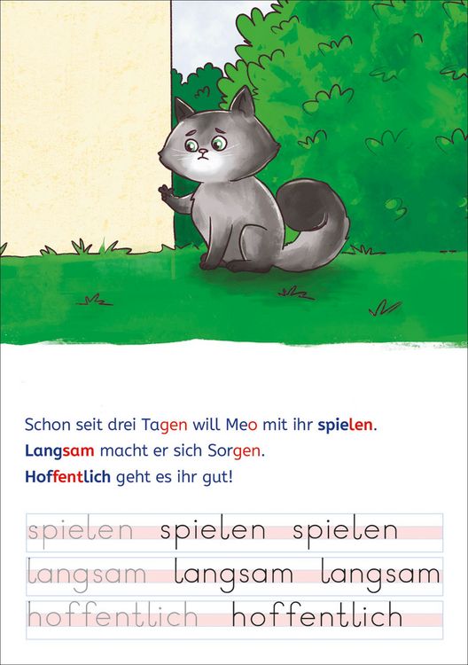 Produktbild: Lesel&ouml;wen - Lesen und schreiben lernen mit Spurrillen - Die Katzen-Detektive
