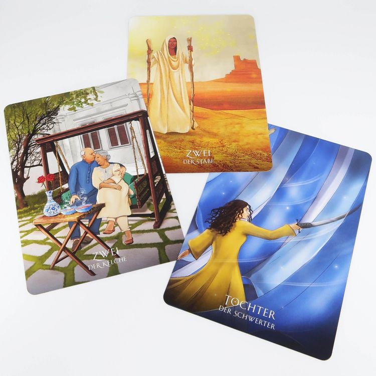 Produktbild: Sufi-Tarot - Der Weg des Herzens: 78 Tarotkarten mit Anleitung