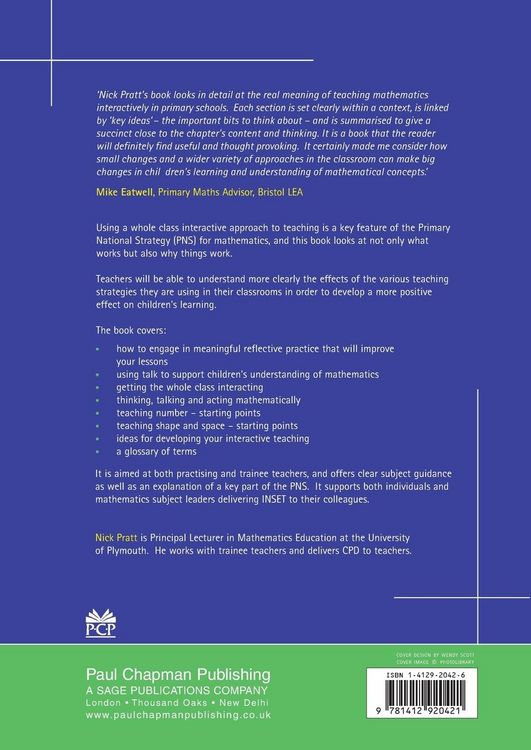 Produktbild: Interactive Maths Teaching in the Primary School
