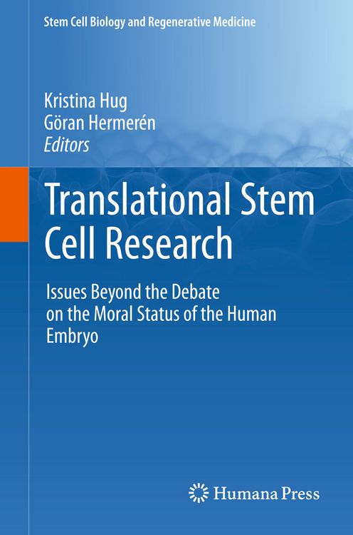 Produktbild: Translational Stem Cell Research