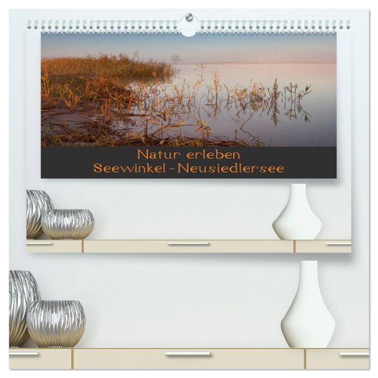 Produktbild: Natur erleben Seewinkel-Neusiedlersee (hochwertiger Premium Wandkalender 2026 DIN A2 quer), Kunstdruck in Hochglanz