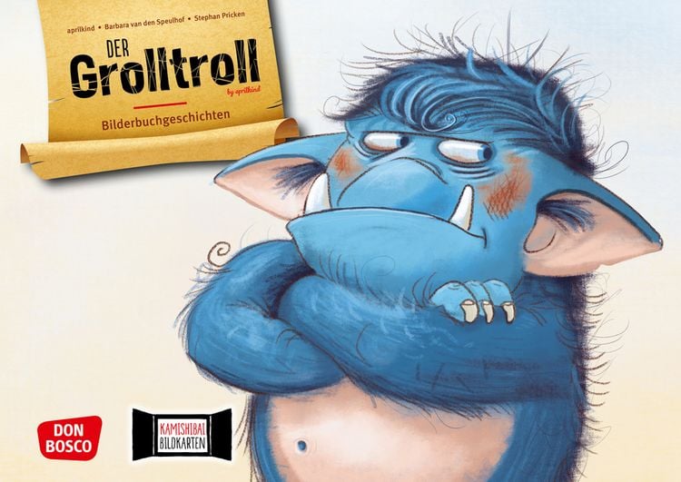Produktbild: Der Grolltroll. Kamishibai Bildkartenset