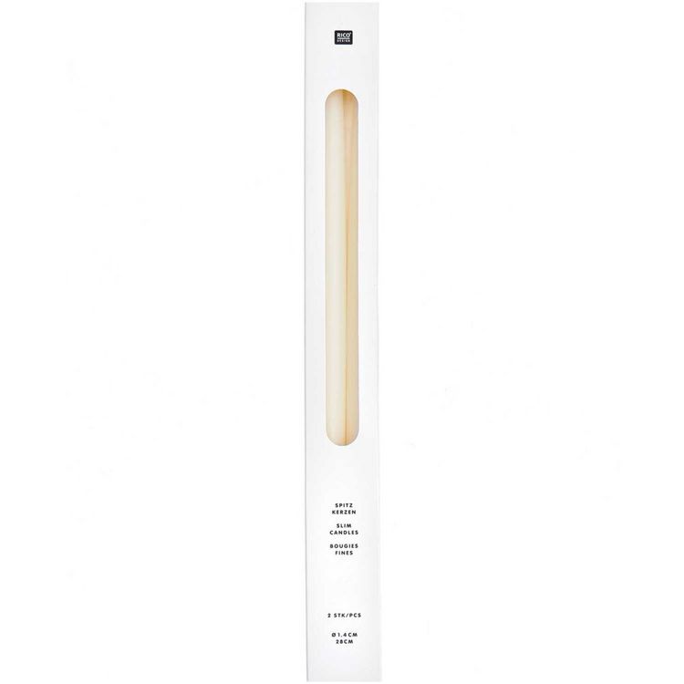 Produktbild: Spitzkerzen 28 cm, Eierschale