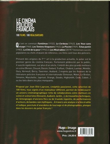 Produktbild: Le cin&eacute;ma policier fran&ccedil;ais : 100 films, 100 r&eacute;alisateurs