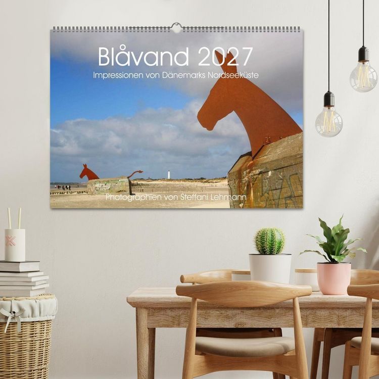 Produktbild: Bl&aring;vand 2027 (Blavand). Impressionen von D&auml;nemarks Nordseek&uuml;ste (Wandkalender 2027 DIN A2 quer), CALVENDO Monatskalender