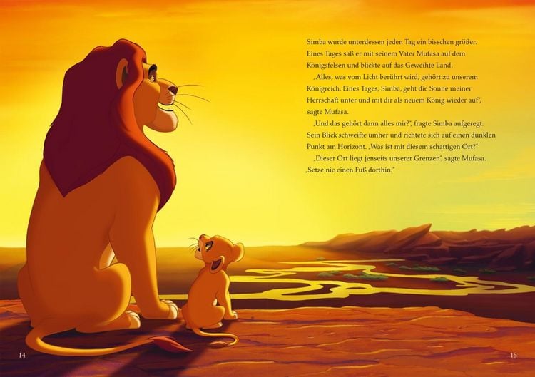 Produktbild: Disney Filmbuch zum Vorlesen: K&ouml;nig der L&ouml;wen Das Buch zum Film