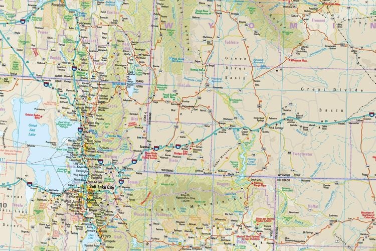 Produktbild: Reise Know-How Landkarte USA, Nord / USA, North (1:1.250.000) : Idaho, Montana, Wyoming, North Dakota, South Dakota, Nebraska