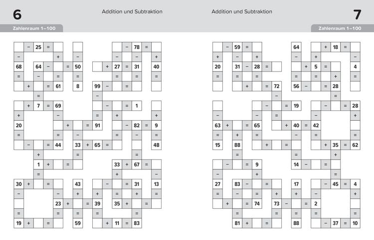 Produktbild: Mathe-Kreuzwortr&auml;tsel