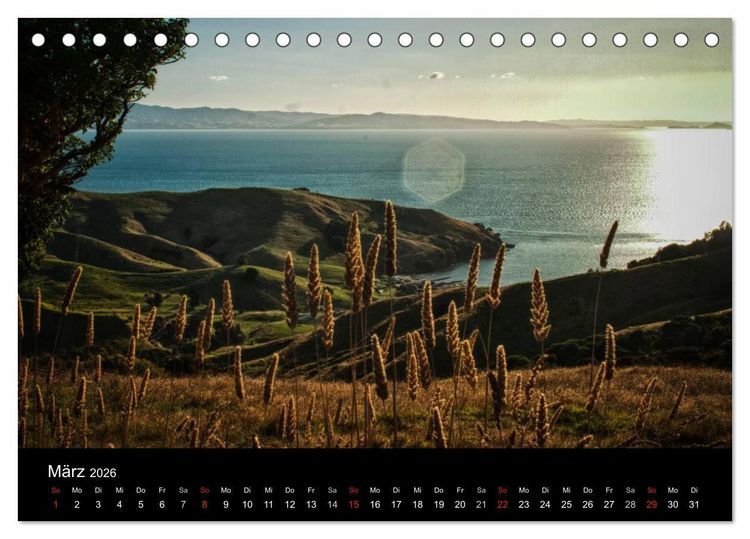 Produktbild: Neuseeland extrem (Tischkalender 2026 DIN A5 quer), CALVENDO Monatskalender