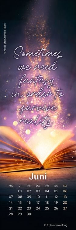 Produktbild: Fantasy Lesezeichen & Kalender 2027