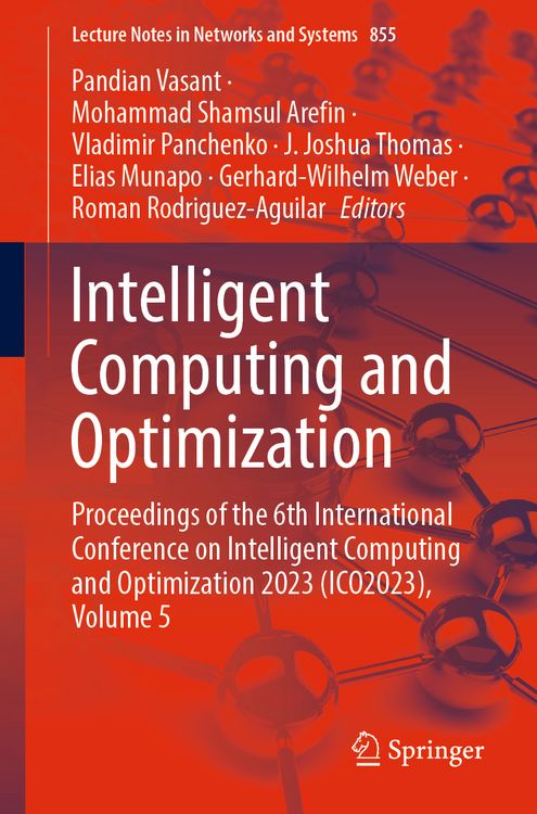 Produktbild: Intelligent Computing and Optimization