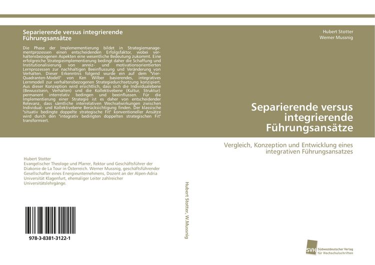 Produktbild: Separierende versus integrierende F&uuml;hrungsans&auml;tze