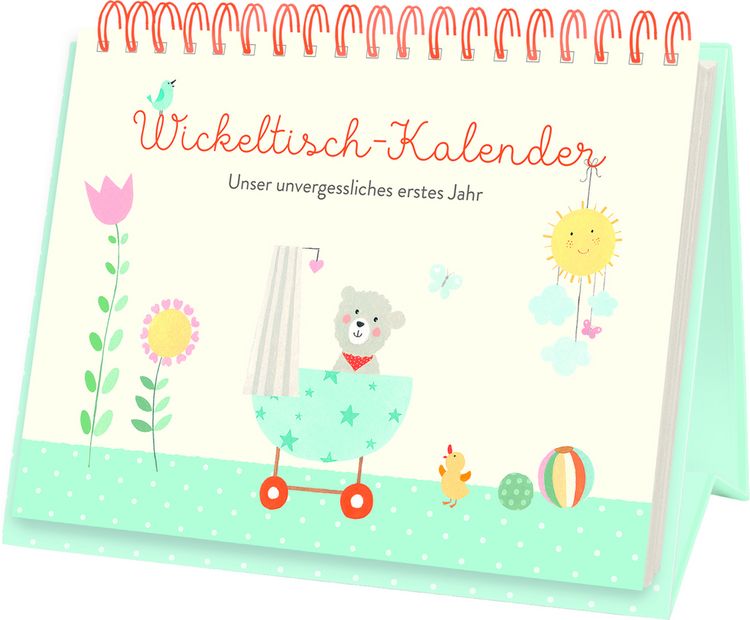 Produktbild: Wickeltisch-Kalender
