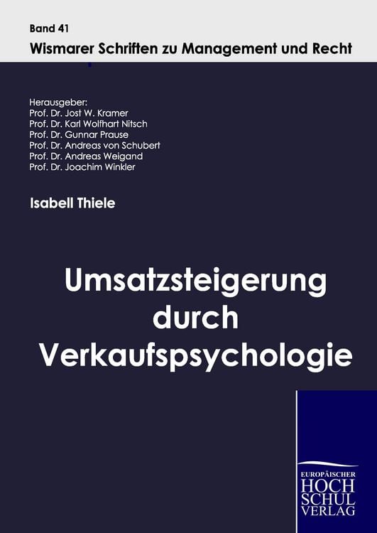 Produktbild: Umsatzsteigerung durch Verkaufspsychologie