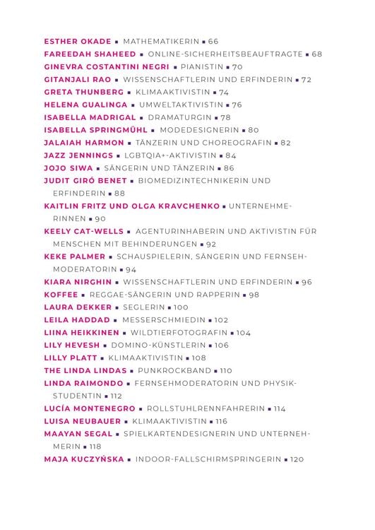 Produktbild: Good Night Stories for Rebel Girls - 100 junge Frauen, die die Welt voranbringen