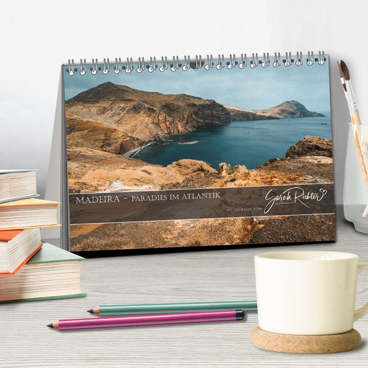 Produktbild: Madeira - Paradies im Atlantik (Tischkalender 2026 DIN A5 quer), CALVENDO Monatskalender