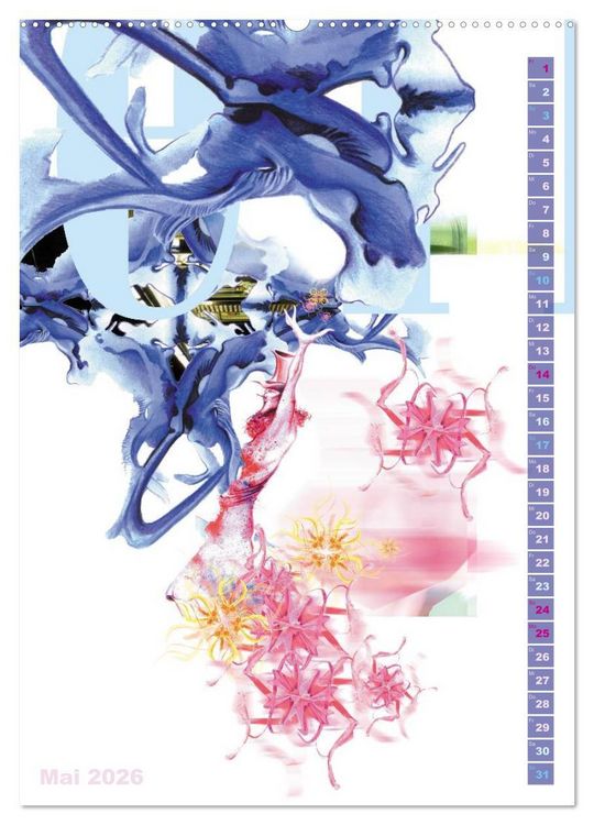 Produktbild: Dreams and Nightmares - Fantasy & Sci-Fi Art / 2026 (Wandkalender 2026 DIN A2 hoch), CALVENDO Monatskalender