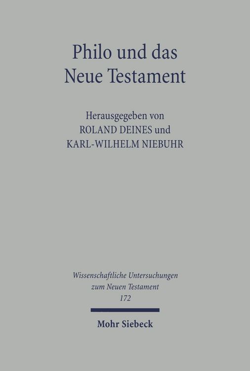 Produktbild: Philo und das Neue Testament
