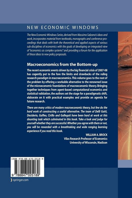Produktbild: Macroeconomics from the Bottom-up