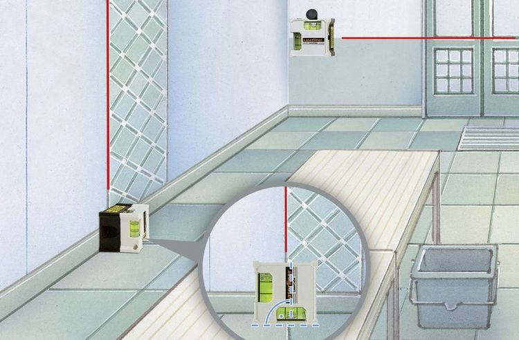 Produktbild: Laserliner LaserCube Linienlaser Reichweite (max.): 5m