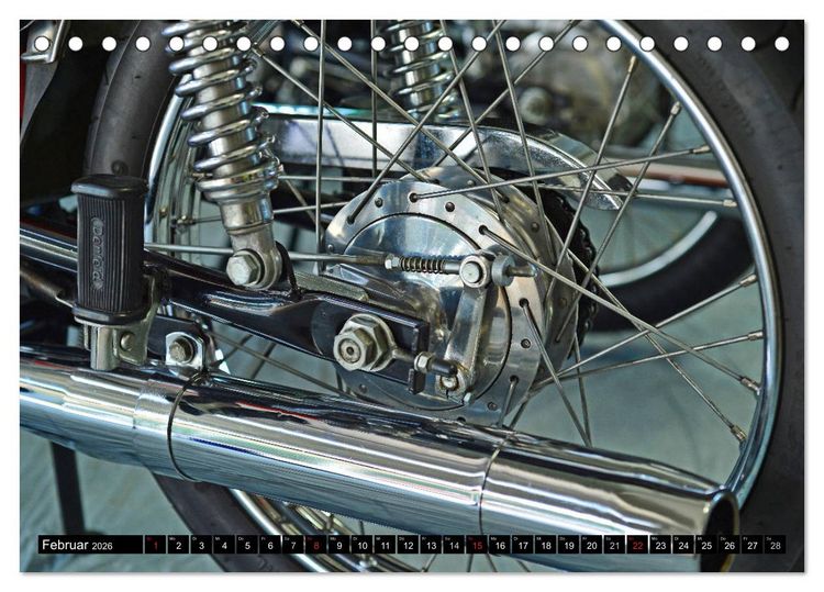 Produktbild: Starflite verkannte Moped Sch&ouml;nheiten (Tischkalender 2026 DIN A5 quer), CALVENDO Monatskalender