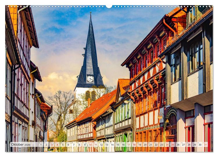 Produktbild: Harz der S&uuml;den und Westen (hochwertiger Premium Wandkalender 2026 DIN A2 quer), Kunstdruck in Hochglanz