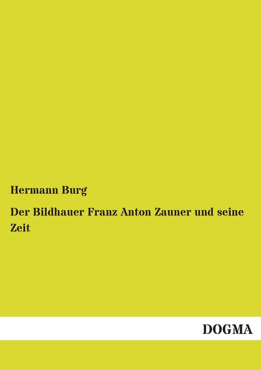 Produktbild: Der Bildhauer Franz Anton Zauner und seine Zeit
