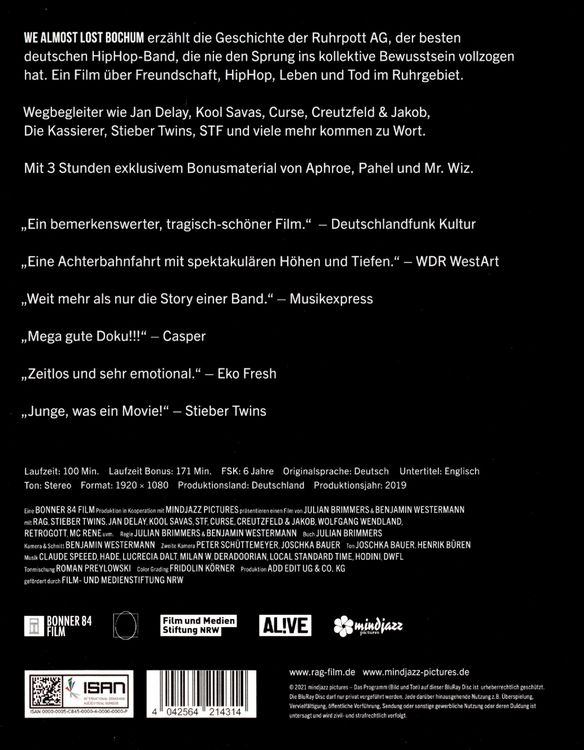 Produktbild: We almost lost Bochum - Die Geschichte von RAG